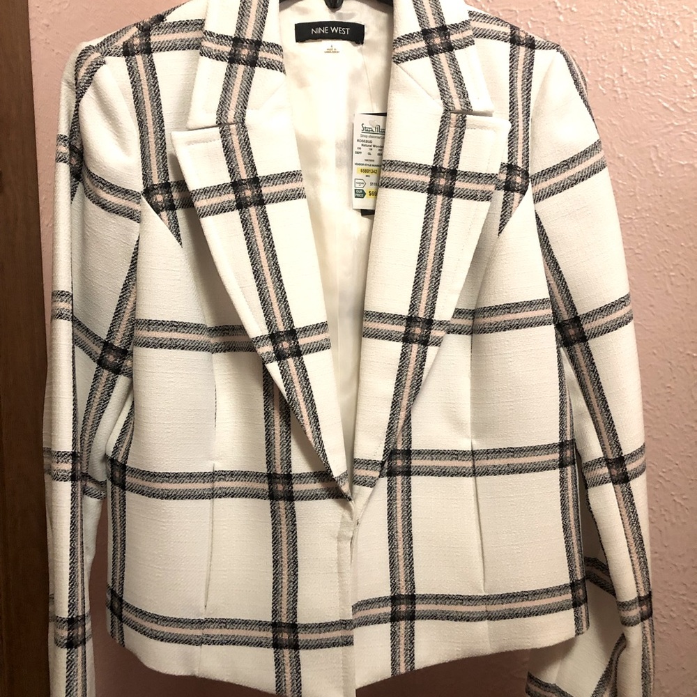 Nine West Open Front Blazer